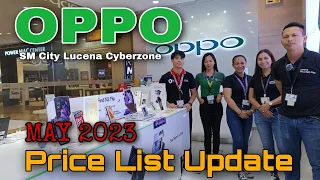 OPPO PRICE LIST UPDATE MAY 2023, Oppo Find N2 Flip, Oppo Reno 8 series, A77s, A78 5G, A17, A17K