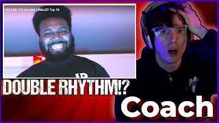 Super intricate routine!  -  KING INERTIA vs HELIUM | It's too late BBU (beatbox reaction)