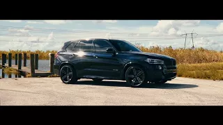 Vossen Hybrid Forged HF-1 Wheel | BMW X5 | Tinted Matte Gunmetal