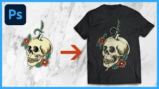 How to Create a T-Shirt Mockup Fast in Photoshop