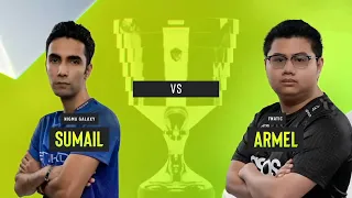 (Dota2) Armel VS Sumail  (1v1 Tie Breaker Fnatic Vs Nigma For Upper Bracket ESL One Malaysia 2022)