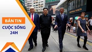 ‘Bản sao’ Trump, Obama, Kim Jong-un náo loạn Hồng Kông | VTC1