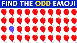 FIND THE ODD EMOJI ONE OUT CHAPTER 92||Can You Find One Out puzzle|| Spot The Difference emoji