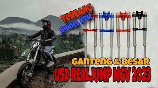 PASANG USD REAL JUMP  MEREK MGV PNP KLX || MGV MODEL KTM||