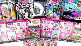 Mega Disney Doorables Haul Wish, Double Mega Pack Let's Go, Series 10, Academy, Lockers, Squishalots