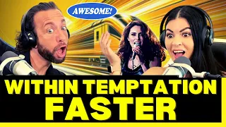 ONE OF OUR NEW CHANNEL FAVORITES! 🔥  First Time Hearing Within Temptation - Faster Reaction!