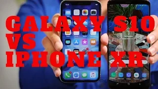 iPhone XR vs Samsung S10 plus