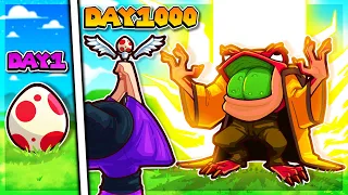 I Spent 1000 Days Raising A HERO