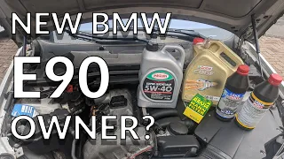 BMW E90 General Maintenance + What You Should Do After Buying A Used BMW E90