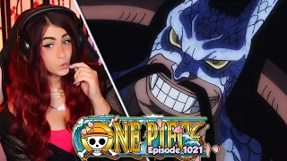 KAIDO HYBRID FORM 🥵 | One Piece 1021 Reaction + Review!