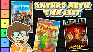 The BEST and WORST Anthro Movies Tier List