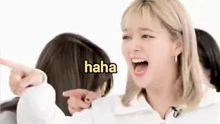 Jeongyeon trolling her members during the "of course" game 😂😂