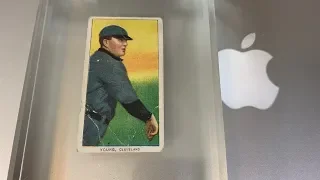 FANS SENT ME A COMPUTER AND A CY YOUNG 1909 CARD.  (FAN MAIL FRIDAY)