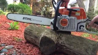 STIHL MS362 Starting