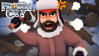 Frozen City - They're on strike! Worker strike game-play!