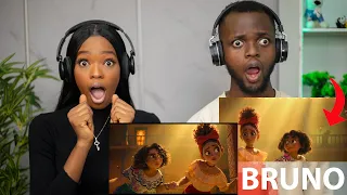 OUR FIRST TIME HEARING We Don't Talk About Bruno (From "Encanto") REACTION!!!😱