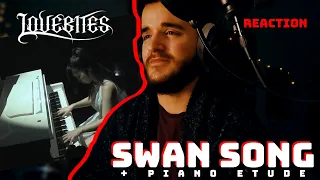 Guitar Player REACTS to LOVEBITES - Swan Song + Piano Etude (Live)