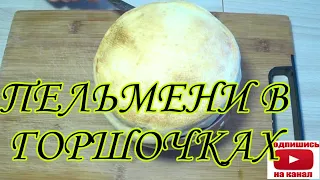 ПЕЛЬМЕНИ В ГОРШОЧКАХ С ПЕЧЕНЬЮ  по Амурски!!! АМУРЫ!