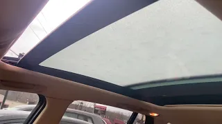 2007 BMW X3 Roof Operation