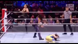 Rhea Ripley & Nikki ASH vs Tamina & Natalya segment