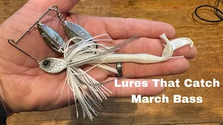 3 Lures I ALWAYS Have Tied On In March…