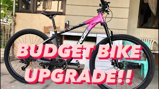 BUDGET BIKE UPGRADE!! AIRFORK & HEADSET