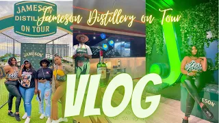 VLOG || Jameson Distillery on Tour || Meet my friends || South African YouTuber