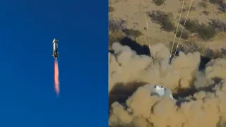 Blue Origin NS-20: New Shepard launch and landing
