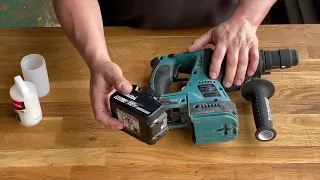 Makita DHR243RTJ Cordless SDS Hammer Drill - Real world review. One year review.