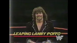 Lanny Poffo vs Mr X   All Star Wrestling July 21st, 1985