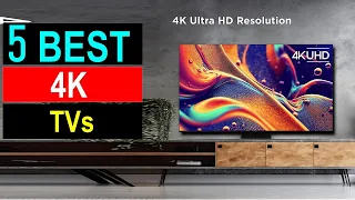 ✅Top 5 BEST 4K TVs in 2024 - Best 4K TV in 2024