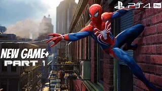 Spider-Man PS4 - New Game+ Walkthrough Part 1 (Spiderman 2018) PS4 Pro ULTIMATE DIFFICULTY