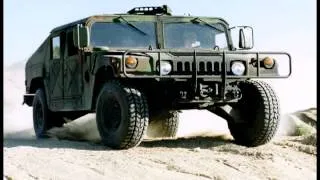 Humvee engine - moving sound effect