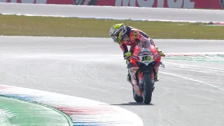 Alvaro Bautista celebrated victory in Race 2 at Assen... in a different way!