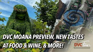 Check Out Everything NEW at EPCOT! - Moana Journey of Water, Food & Wine, and MORE!