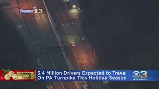 Officials Expect Millions To Travel On Pennsylvania Turnpike During Holiday Season