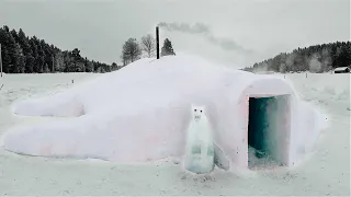 Turtle Shell Shelter, Jeepdunk Stove, and Ice Hulk Sculpture