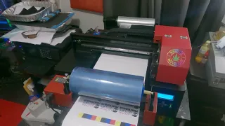 UV DTF Printer 2-in-1 Laminator Demo (Referral Code in the Description)
