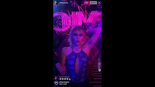 Miley Cyrus Instagram Live (14/08/20)