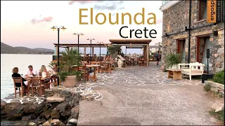 Why Elounda of Crete Is Trending Right Now-4K Walking Tour in Elounda of Crete | City Driver Tours