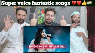 Top 100 Songs of Shreya Ghoshal | Hindi Songs | Songs are randomly placed PAKISTANI REACTION