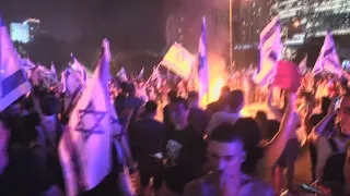 Protesters march to Jerusalem in effort to stop Netanyahu’s plan to weaken Supreme Court