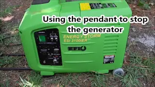 LIFAN ESI3100iER ac generator in use