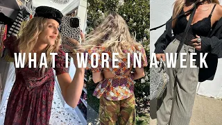 WHAT I WORE IN A WEEK/ SEPTEMBER OUTFIT IDEAS