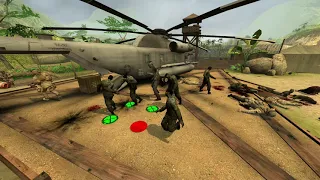 GMod USMC vs L4D Zombies