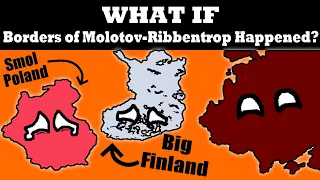 What If the First Borders of Molotov-Ribbentrop Were Followed?