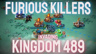 Lords Mobile| FURIOUS KILLERS INVADING KINGDOM 489!!