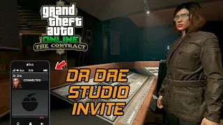 How To Get Dr Dre To Call/Invite Music Studio | The Contract GTA Online