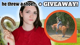 23 YEAR OLD BUCKING BRONC!? + GIVEAWAY!