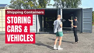 Using Shipping Containers for Vehicle Storage